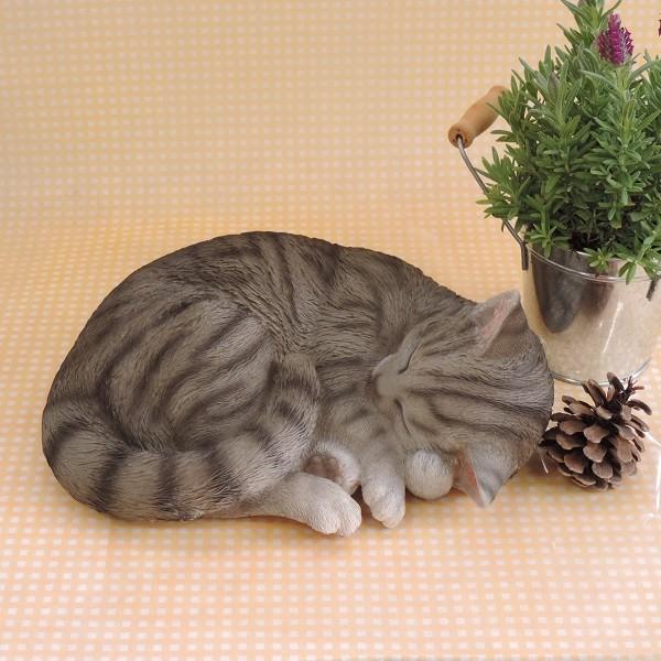 グレーかわいい居眠り猫 ギフトに ラッピング無料 ガーデンオーナメント 置物 カワイイ ねこ オブジェ インテリア 雑貨 飾り 癒し Buyee Buyee Japanese Proxy Service Buy From Japan Bot Online