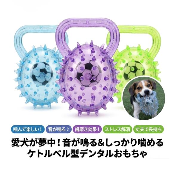音が鳴る 犬用おもちゃ 噛むおもちゃ 歯磨きボール ストレス解消 丈夫なゴム 中型犬対応 たまご型