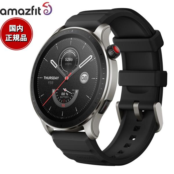 Amazfit アマズフィット AMAZFIT スマートウォッチ GTR4 スーパー 