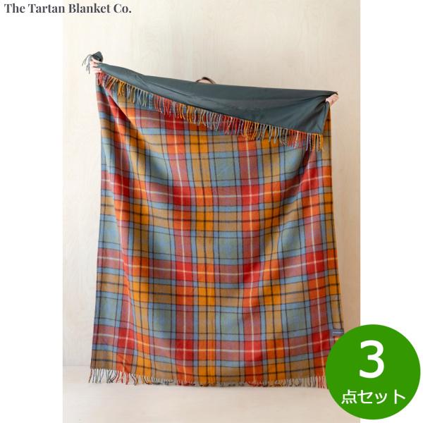 The Tartan Blanket Co. ピクニックブランケット 3点セット The Tartan Blanket Co. ピクニックブランケット 3点セット