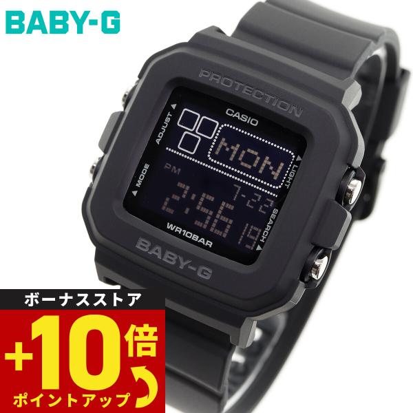 BABY-G ベビーG レディース 時計 カシオ babyg BGD-10-1JF ブラック