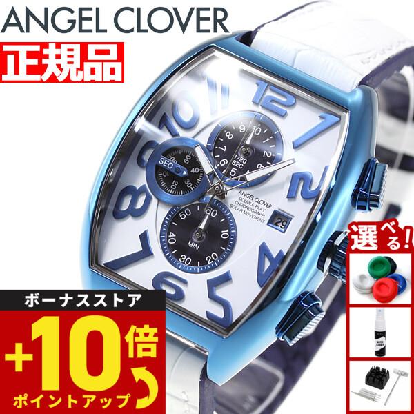 エンジェルクローバー 腕時計 メンズ ソーラー DPS38BNV-WH
