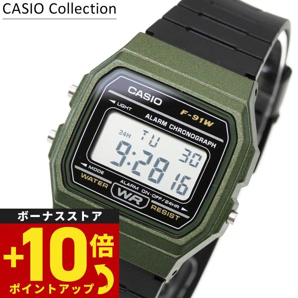 カシオ コレクション CASIO Collection POP デジタル 腕時計 F-91WM-3AJH ポップ