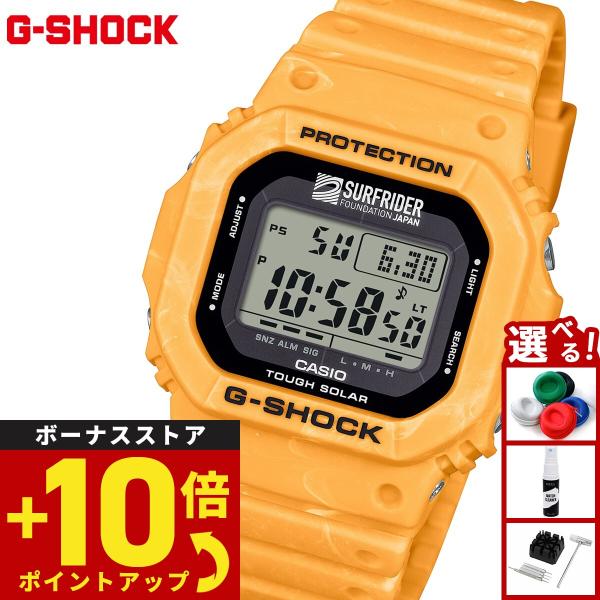 Gショック G-SHOCK ソーラー 腕時計 G-5600SFJ-9JR SURFRIDER FOUNDATION JAPAN コラボ 限定 ジーショック