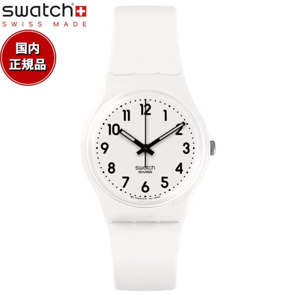 公式ストア】Swatch スウォッチ WHITE BISHOP ホワイト・ビショップ