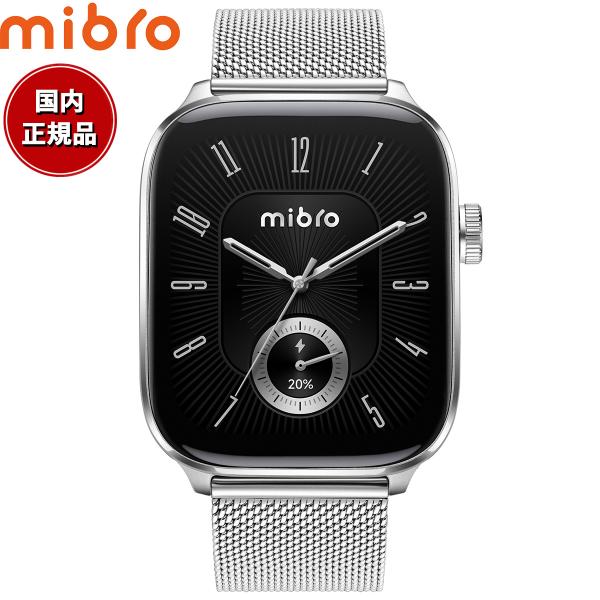ミブロ Mibro スマートウォッチ Mibro Watch FIT SP380018-C24 シルバー 腕時計