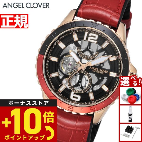 TIME CRAFT エンジェルクローバー 自動巻 腕時計 メンズ TCA45PBK-REN