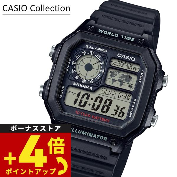 カシオ コレクション CASIO Collection STANDARD デジタル 腕時計 メンズ AE-1200WH-1AJH スタンダード