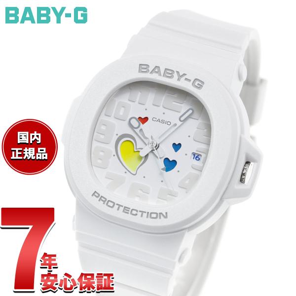 BABY-G ベビーG レディース 時計 カシオ babyg BGA-10-7AJF PLAYFUL HEARTS SERIES ホワイト