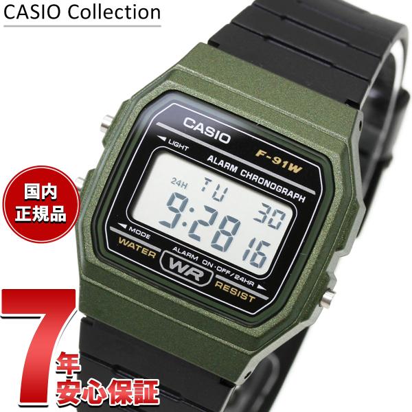カシオ コレクション CASIO Collection POP デジタル 腕時計 F-91WM-3AJH ポップ
