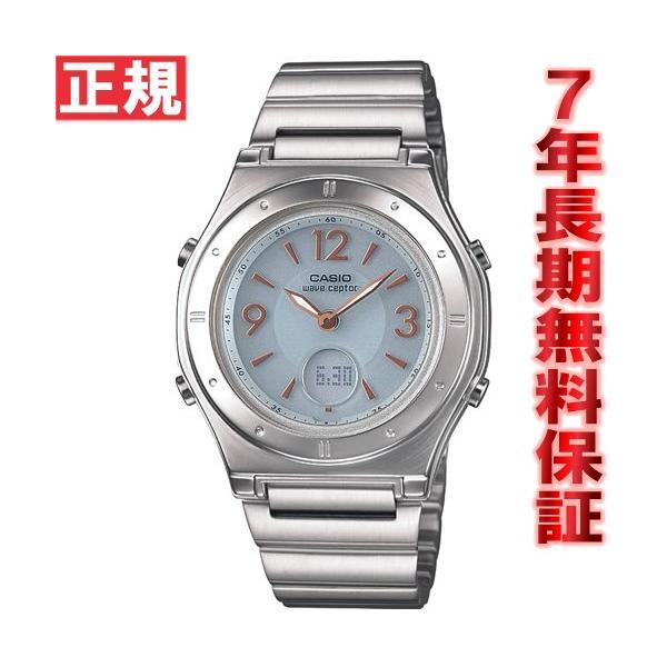 WAVE（CASIO） カシオ 電波ソーラー 電波時計 レディース : neel腕時計