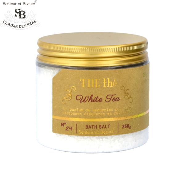 Senteur et Beaute サンタール エ ボーテ ザ ティー バスソルト ホワイトティー 250g