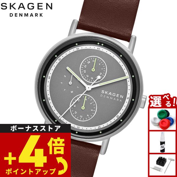 SIGNATUR （ノベルティー付き）スカーゲン SKAGEN 腕時計 メンズ