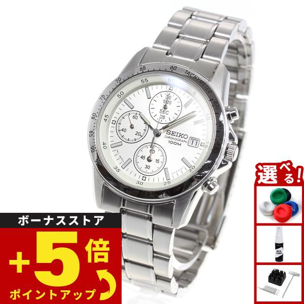セイコーSEIKO 逆輸入 クロノグラフ SND363