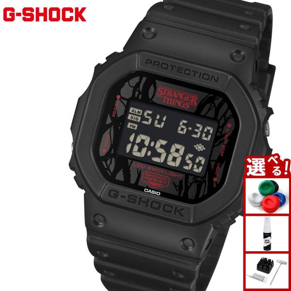 Gショック G-SHOCK Stranger Things コラボ 限定 腕時計 DW-5600STT-1JR ストレンジャー シングス 未知の世界