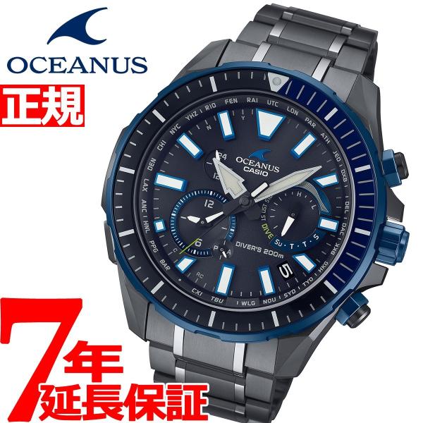 オシアナス カシャロ 電波ソーラー 腕時計 OCW-P2000B-1AJF