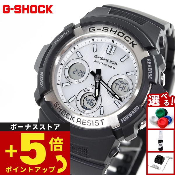 G-SHOCK Gショック 電波ソーラー 腕時計 メンズ 黒 ブラック AWG