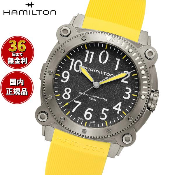 KHAKI NAVY ハミルトン HAMILTON カーキ ネイビー オート チタニウム