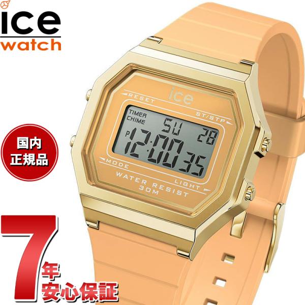 ice watch デジタル腕時計 黒/金 ICE-WATCH | ICE-WATCH / アイスウォッチ ICE chrono - ブラック