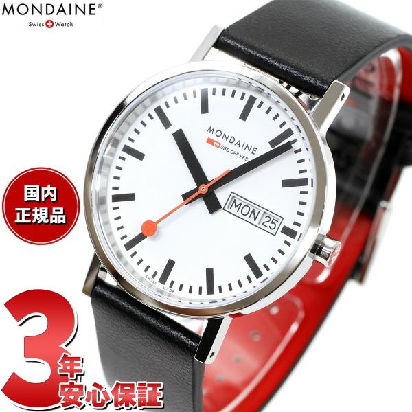 【電池新品美品】モンディーン腕時計36㎜30314 MONDAINE（モンディーン） 腕時計 メンズ レディース クラシック