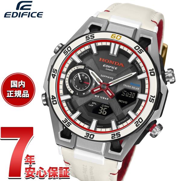 カシオ エディフィス ソーラー 腕時計 ECB-2300HR-1AJR CASIO EDIFICE Honda F1初優勝60周年記念 コラボ 限定