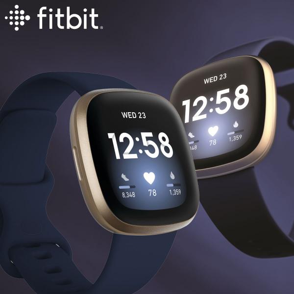 フィットビット fitbit バーサ3 versa3 フィットネス スマートウォッチ 腕時計 FB511GLNV-FRCJK