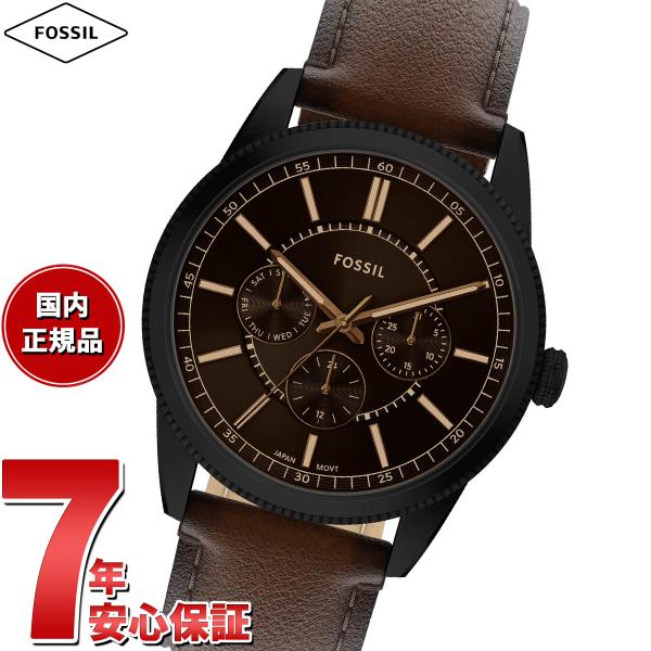 fs5414⭐️新品未使用品⭐️フォッシル メンズ腕時計！ブラウン FOSSIL（フォッシル） （ノベルティー付き）フォッシル 腕時計 メンズ