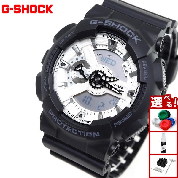 箱付き CASIO G-SHOCK GA-110WD-1AJF アナデジ G-SHOCK Gショック アナデジ 腕時計 メンズ GA-110WD-1AJF Black