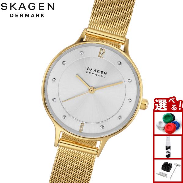 SKAGEN（スカーゲン） 腕時計 レディース ANITA LILLE ゴールドトーン