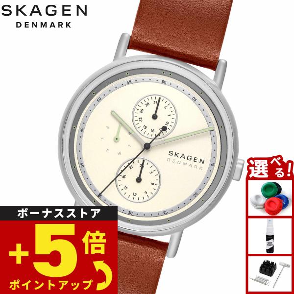 SIGNATUR （ノベルティー付き）スカーゲン SKAGEN 腕時計 メンズ