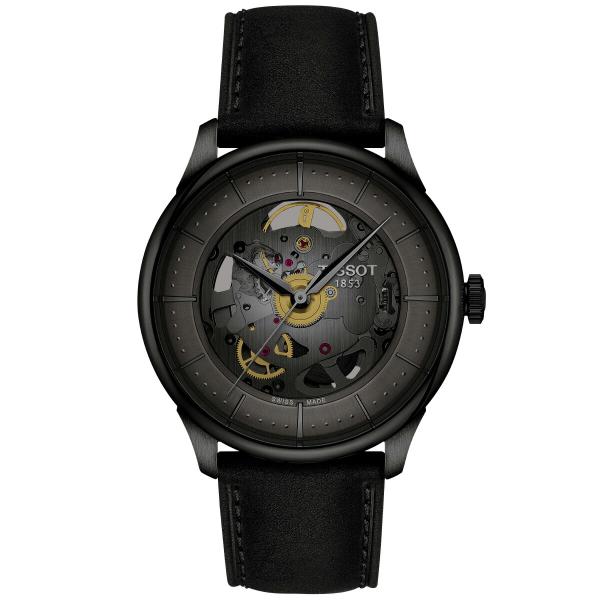ティソ TISSOT シュマン デ トゥレル スケルトン T139.836.36.441.00 腕時計 自動巻き