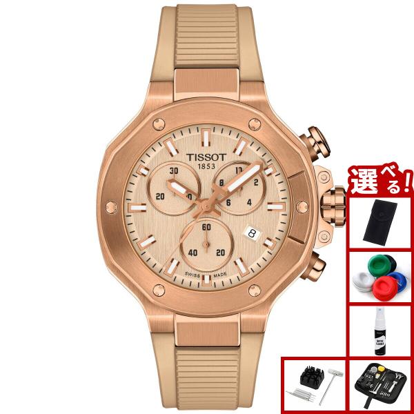 T-レース （ノベルティー付き）ティソ TISSOT クォーツ クロノグラフ