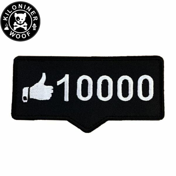 キロナイナー カスタマイズ用パッチ Like-10000 Patch ワッペン