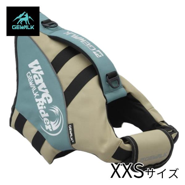 ジウォーク GEWALK 318 ウェーブ ライダー エコ ライフジャケット XXS ブルー 水遊び 安全
