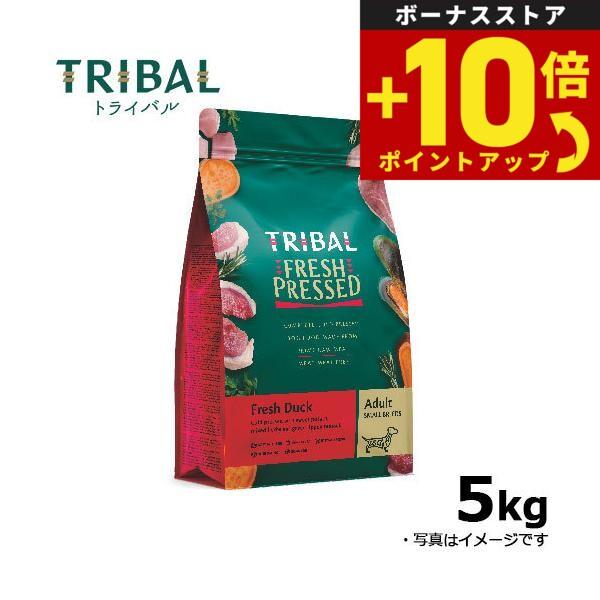 トライバル コールドプレス ドッグフード フレッシュダック スリム 5kg 