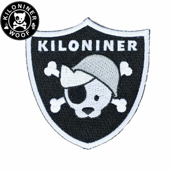 キロナイナー カスタマイズ用パッチ Pirate Dawg Patch ワッペン