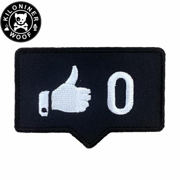 キロナイナー カスタマイズ用パッチ Like-0 Patch ワッペン