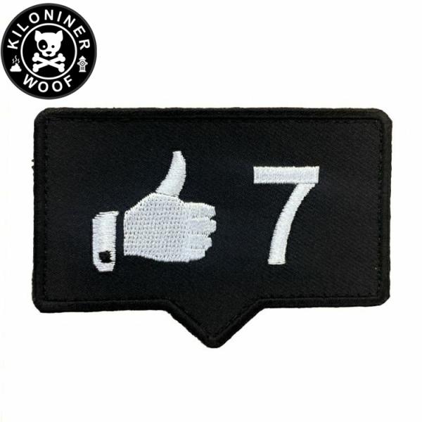 キロナイナー カスタマイズ用パッチ Like-7 Patch ワッペン