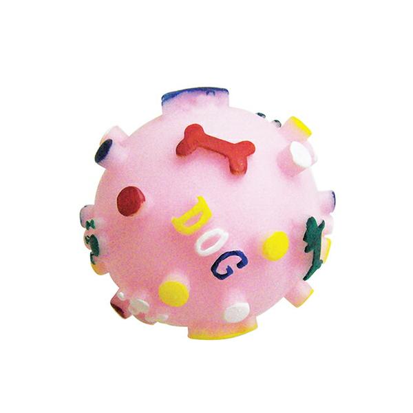 倍々+5倍！最大ポイント26倍！本日限定！【ノル プープードッグボール  でこぼこ突起の刺激がとっても気持ちいいボールです。押すとプープー音がなります】