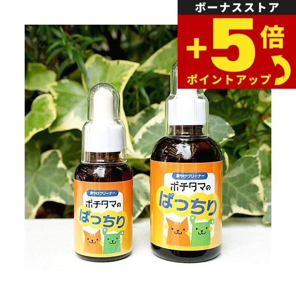 倍々+5倍！最大ポイント26倍！本日限定！ポチタマのぱっちり 60ml 涙やけ用クリーナー