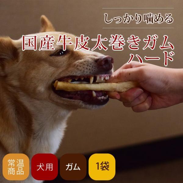 他サイト： 倍々+5倍！最大ポイント26倍！本日限定！帝塚山ハウンドカム 国産牛皮太巻きガムハード 3本の商品画像