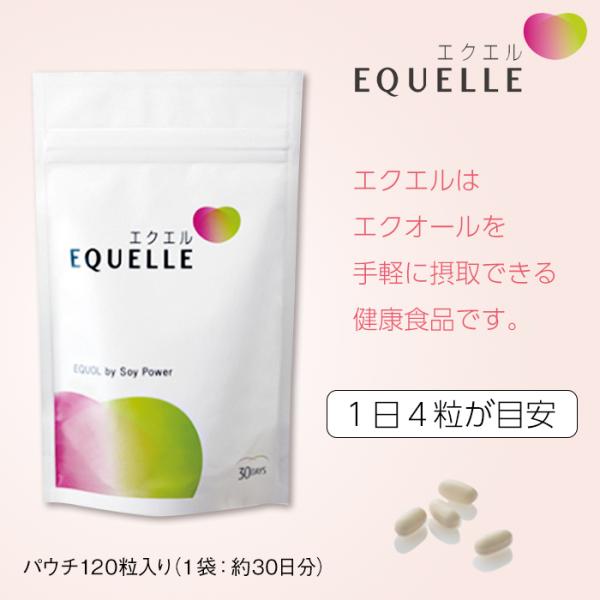 新品★EQUELLE エクエル 大塚製薬 120粒30日分 3 袋セット エクオール 大豆イソフラボン - www.icaten.gob.mx