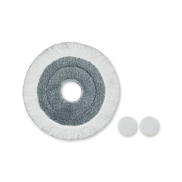 他サイト： アズマ フロアモップ トルネードクリア丸型スペア 拭き幅約25cm トルネードクリア丸型のスペアモップ ＴＳＭ-ＳＱＡ８９の商品画像