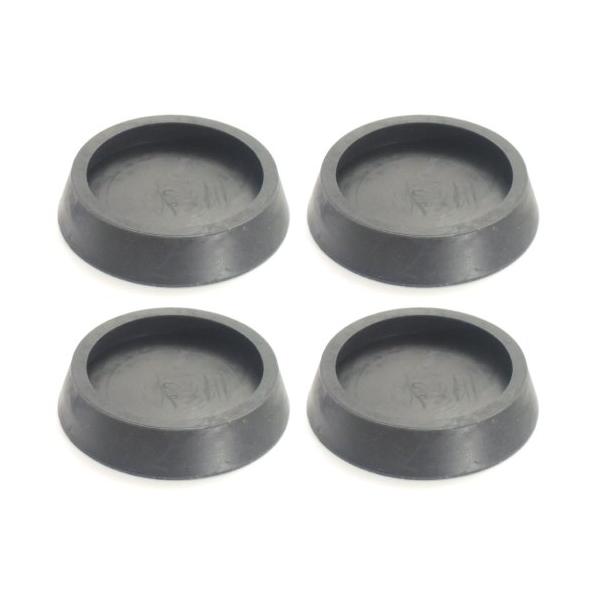 他サイト： ベスト 黒ゴム平置き 35ミリ 4個入り 10-76の商品画像