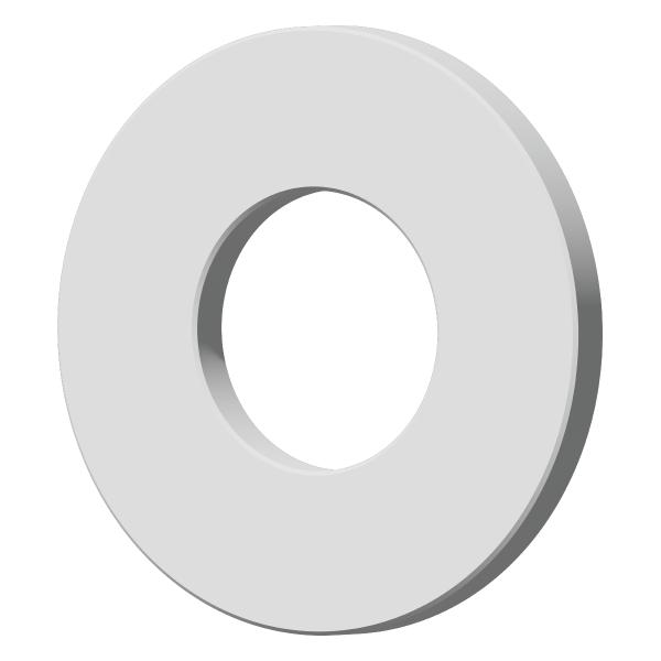 ステンレス 平ワッシャー M12用 (内径12.5mm 外径26mm 厚さ2.0mm 2個入)
