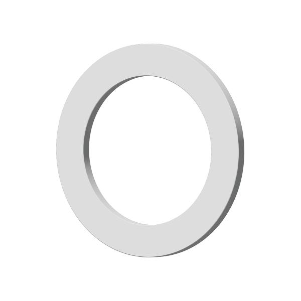 サイズ：内径21.0mm、外径30mm、厚さ1.5mm材質：ステンレス入数：4個用途：相手材の保護、ネジ締めの安定化。高さ調整・間隔調整に。