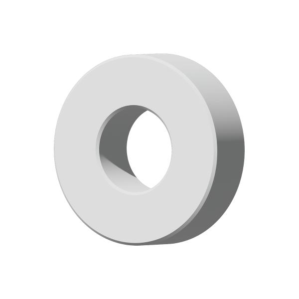 サイズ：内径8.5mm x 外径18mm x 厚さ5.0mm材質：ステンレス入数：2個用途：相手材の保護、ネジ締めの安定化。高さ調整・間隔調整に。