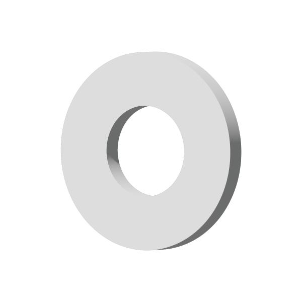 サイズ：内径8.5mm x 外径18mm x 厚さ2.0mm 材質：ステンレス入数：2個用途：相手材の保護、ネジ締めの安定化。高さ調整・間隔調整に。