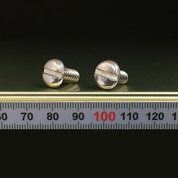 ハーレー用 インチ PAN （ー）小ネジ ステンレス UNC 1/4-20山×長さ 1
