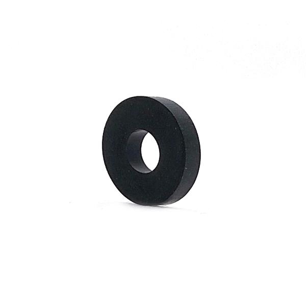 バイク用 M5 防振 防水 黒 ゴム ワッシャー EPDM [4個入] ( 内径 5mm 外径 11mm 厚さ 2.5mm ) 3/16 インチ兼用